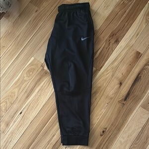 Black Nike Joggers with Logo